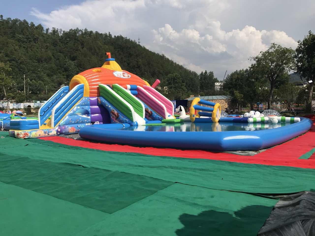 巨鹿深海潜艇儿童乐园充气游泳池